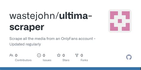 ultima scraper|GitHub